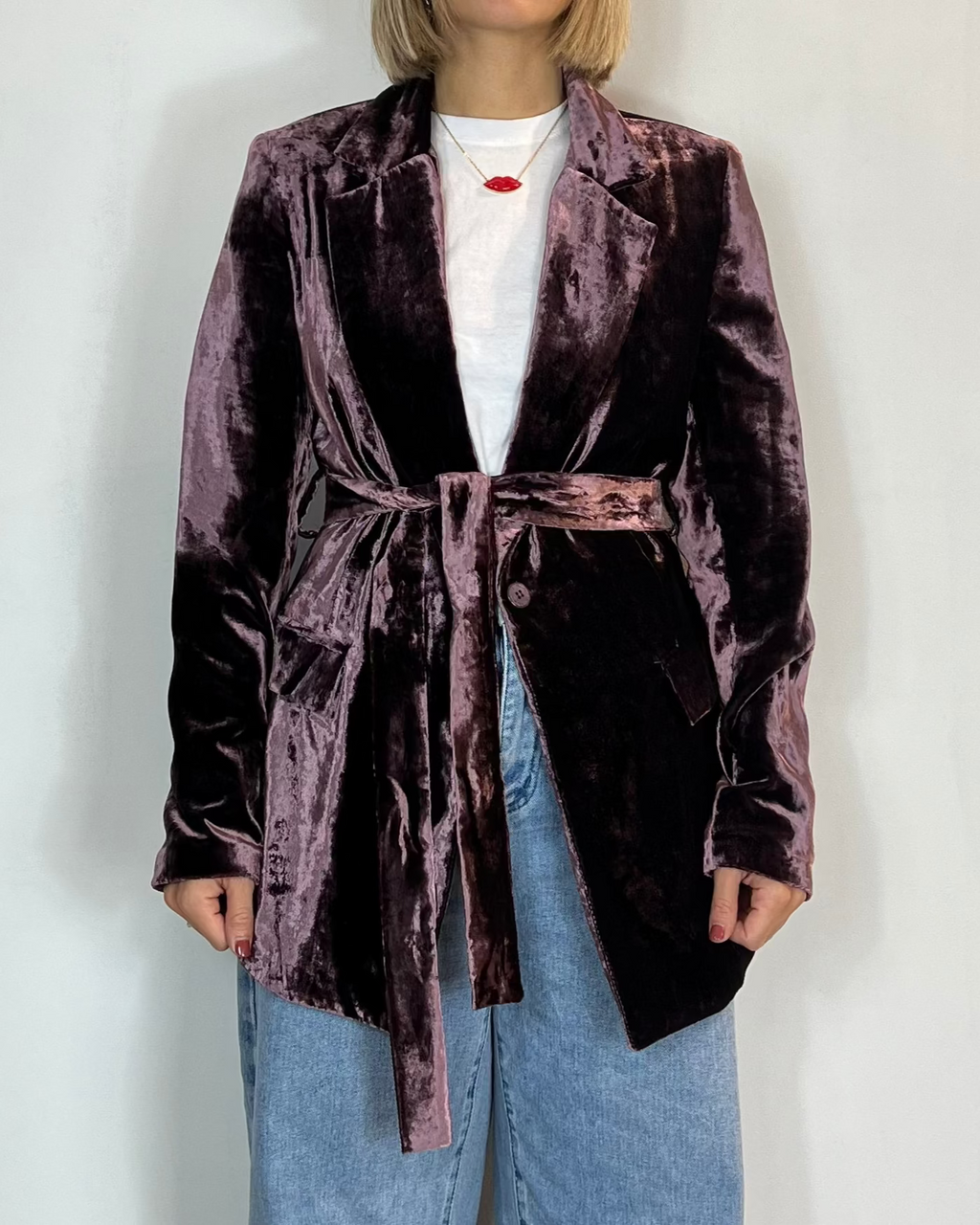 Giacca Velluto Manila Grace