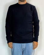 Maglione Girocollo Blu Telamira