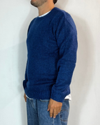 Maglia Girocollo Blu Over-D