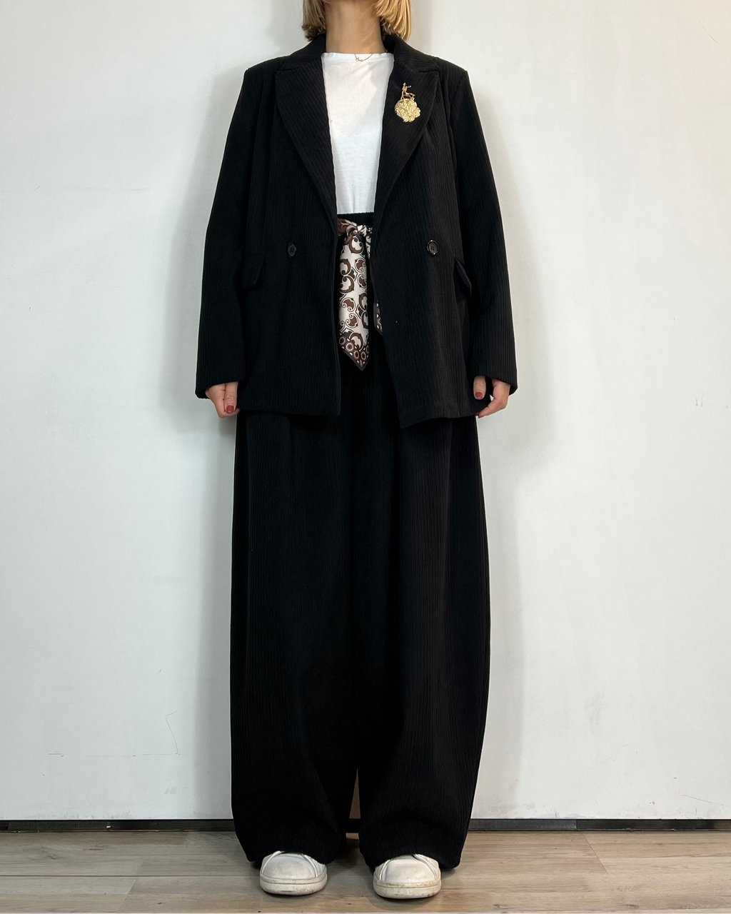 Completo Velluto Nero Moove