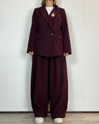 Completo Velluto Bordeaux Moove