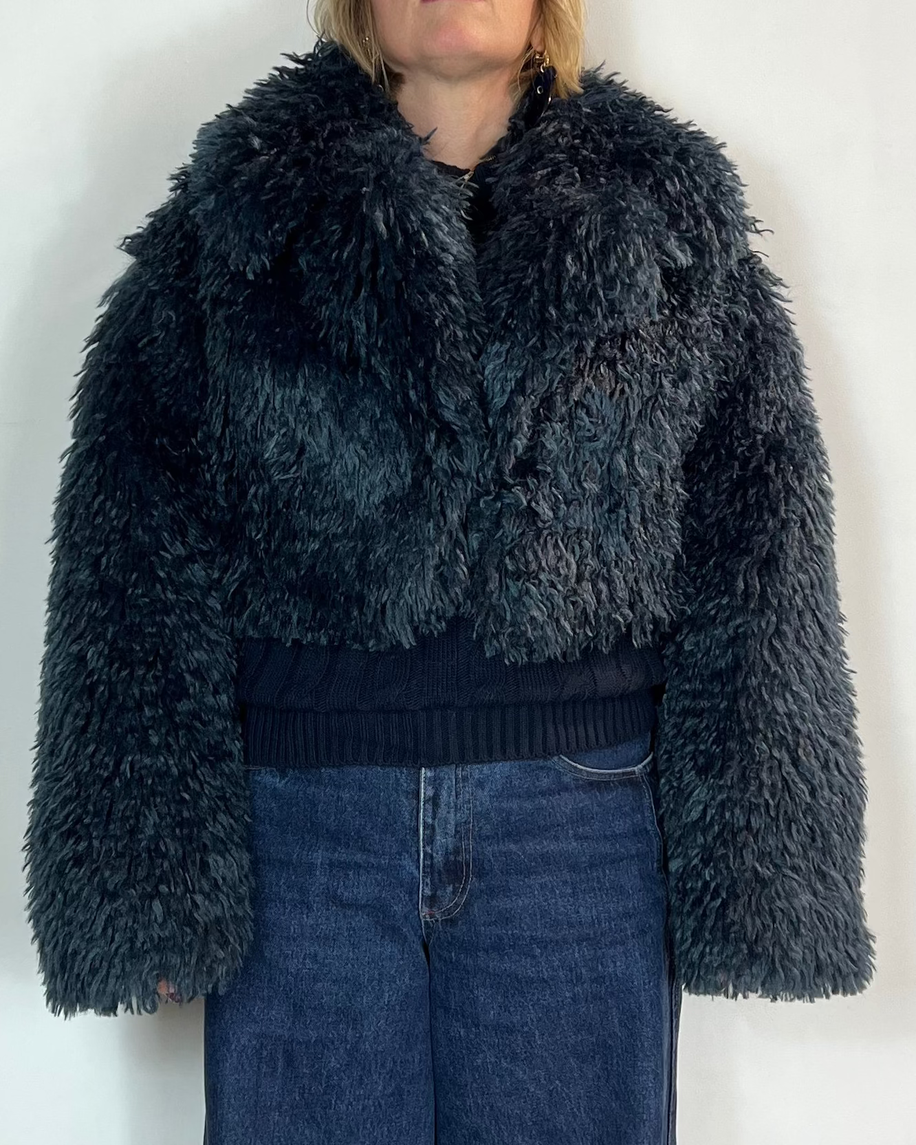 Giacchino Ecopelliccia Petrolio Moove