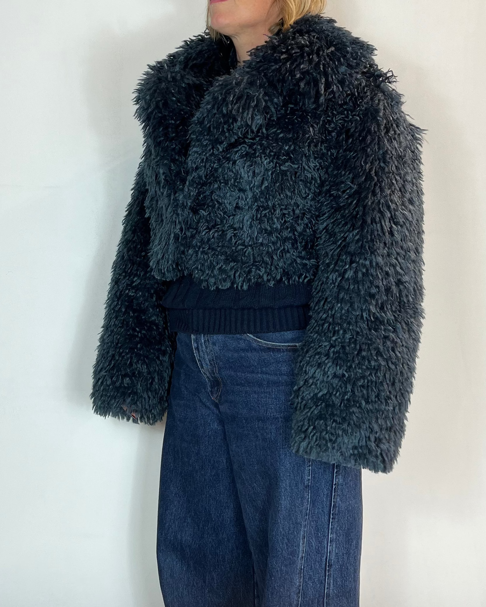 Giacchino Ecopelliccia Petrolio Moove