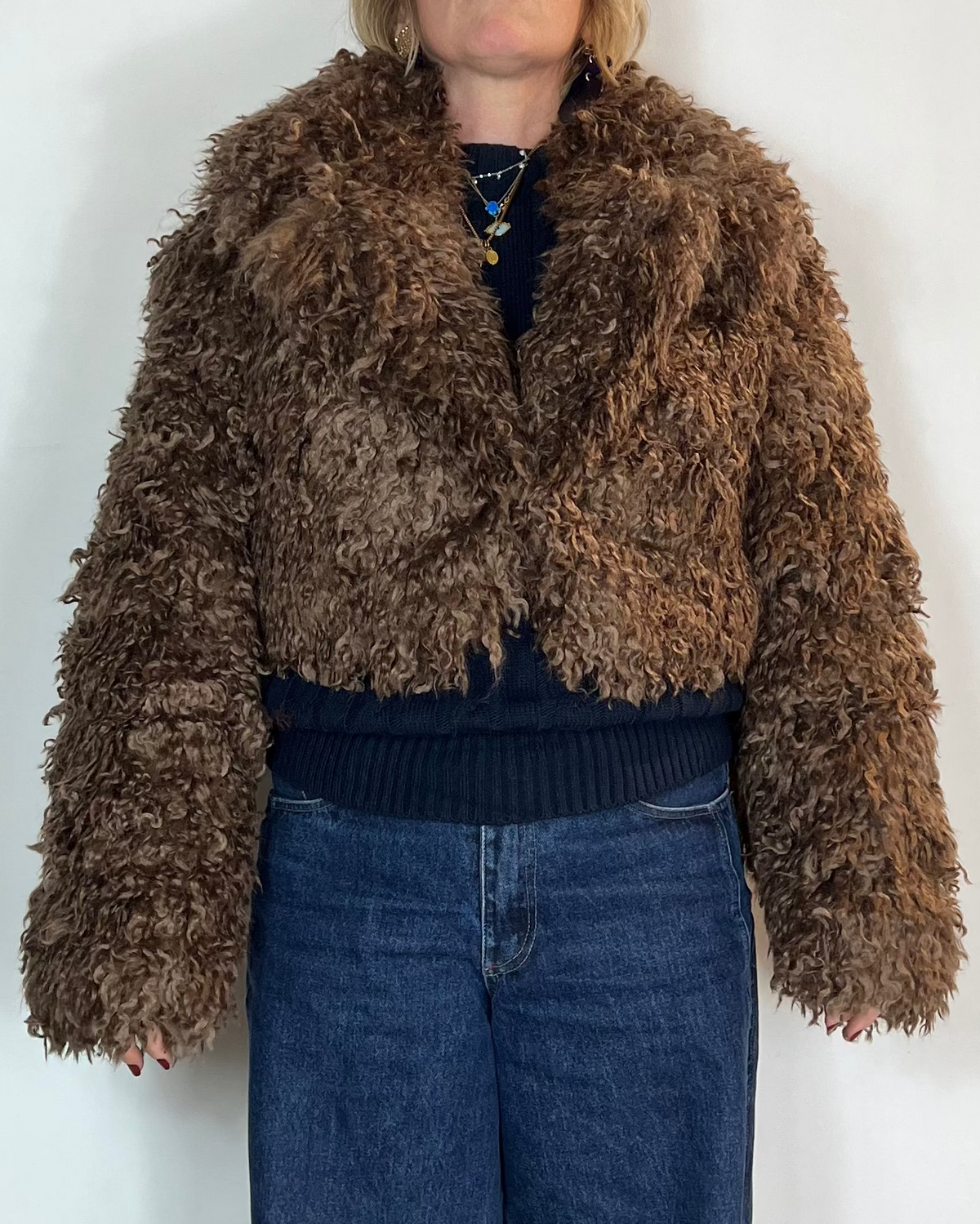 Giacchino Ecopelliccia Marrone Moove