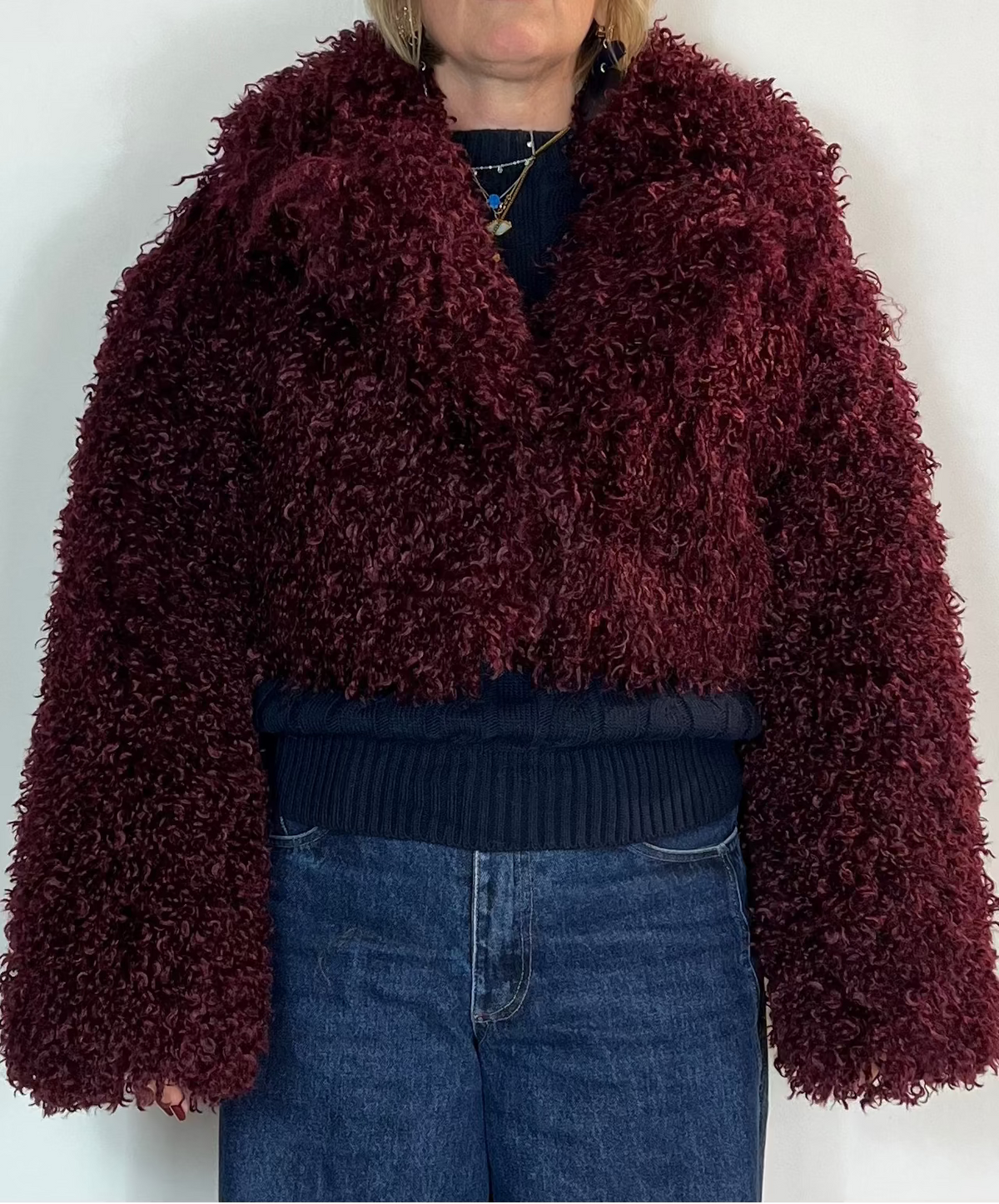 Giacchino Ecopelliccia Bordeaux Moove