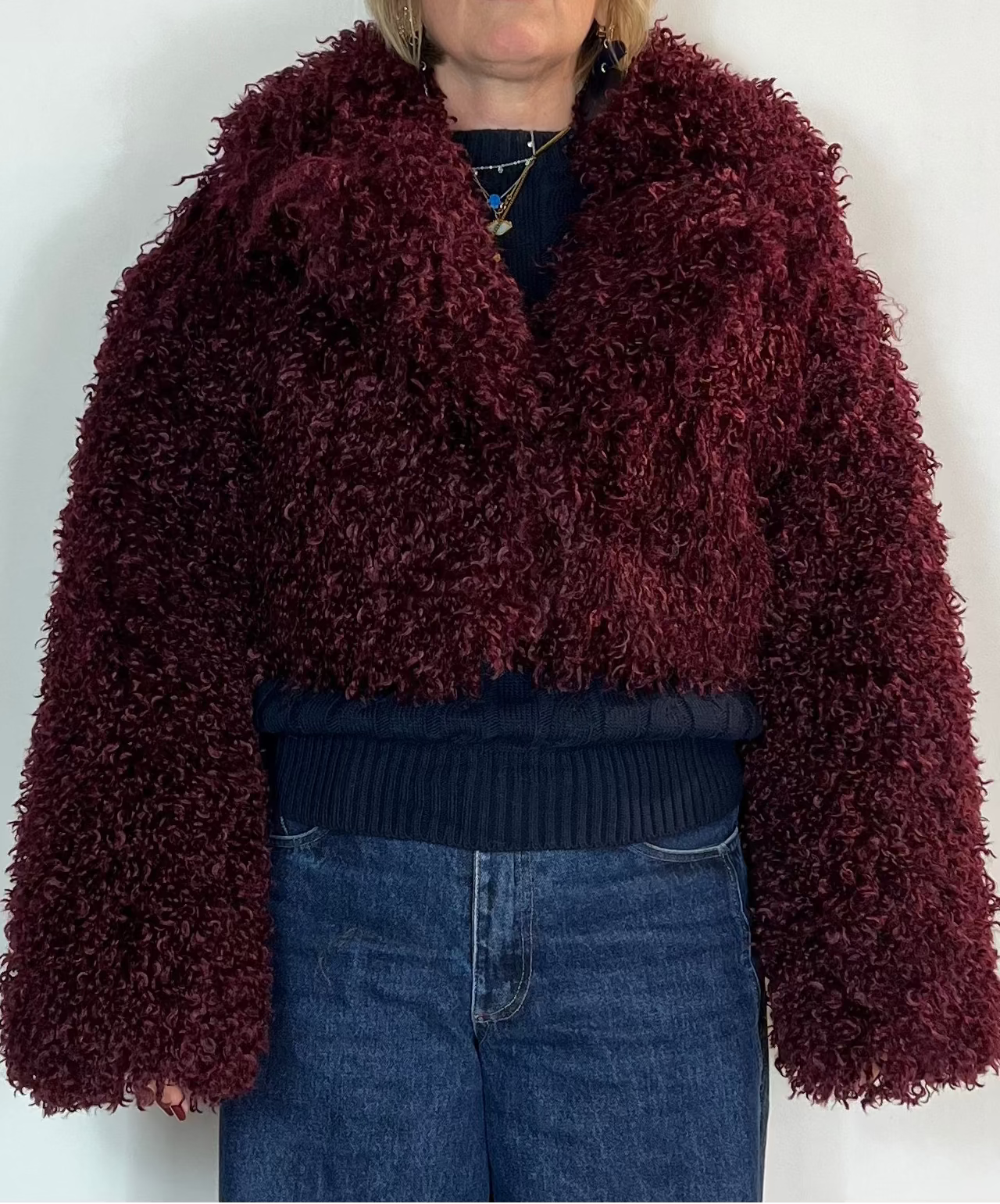 Giacchino Ecopelliccia Bordeaux Moove