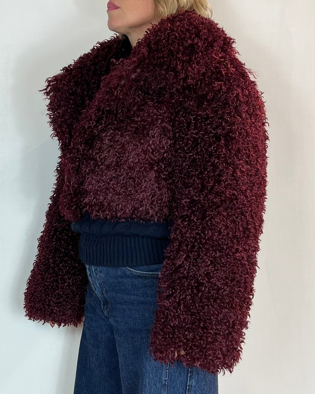 Giacchino Ecopelliccia Bordeaux Moove