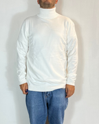 Maglia Dolcevita Viscosa Panna Telamira