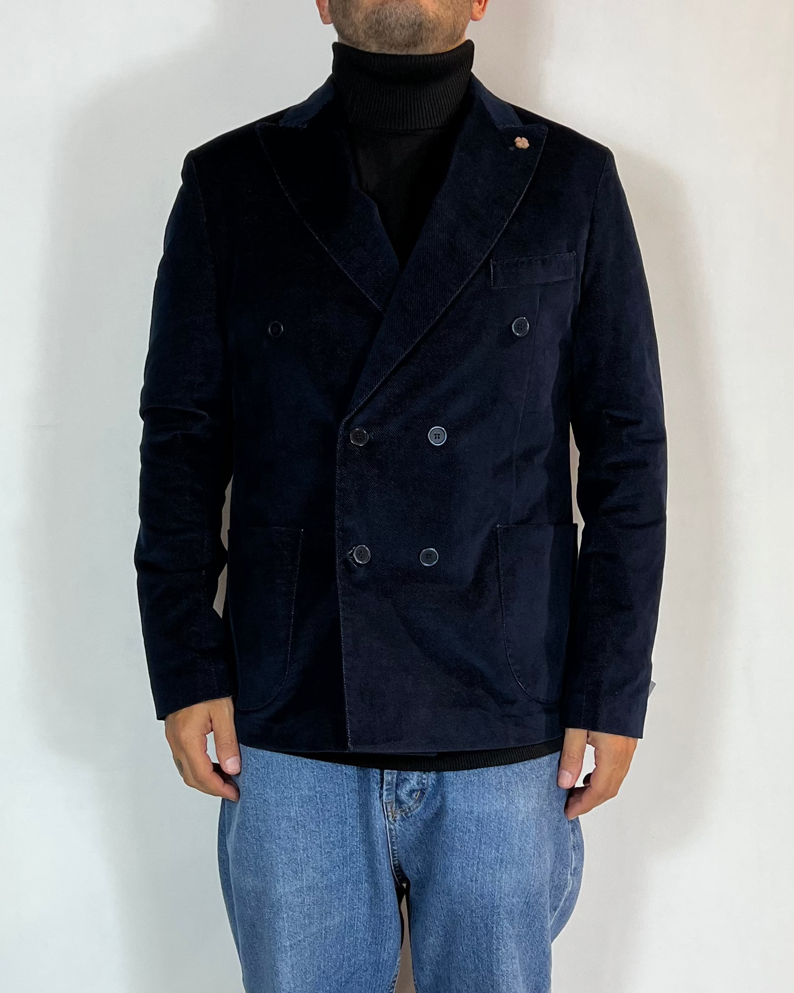 Giacca Doppiopetto Capri Over-D