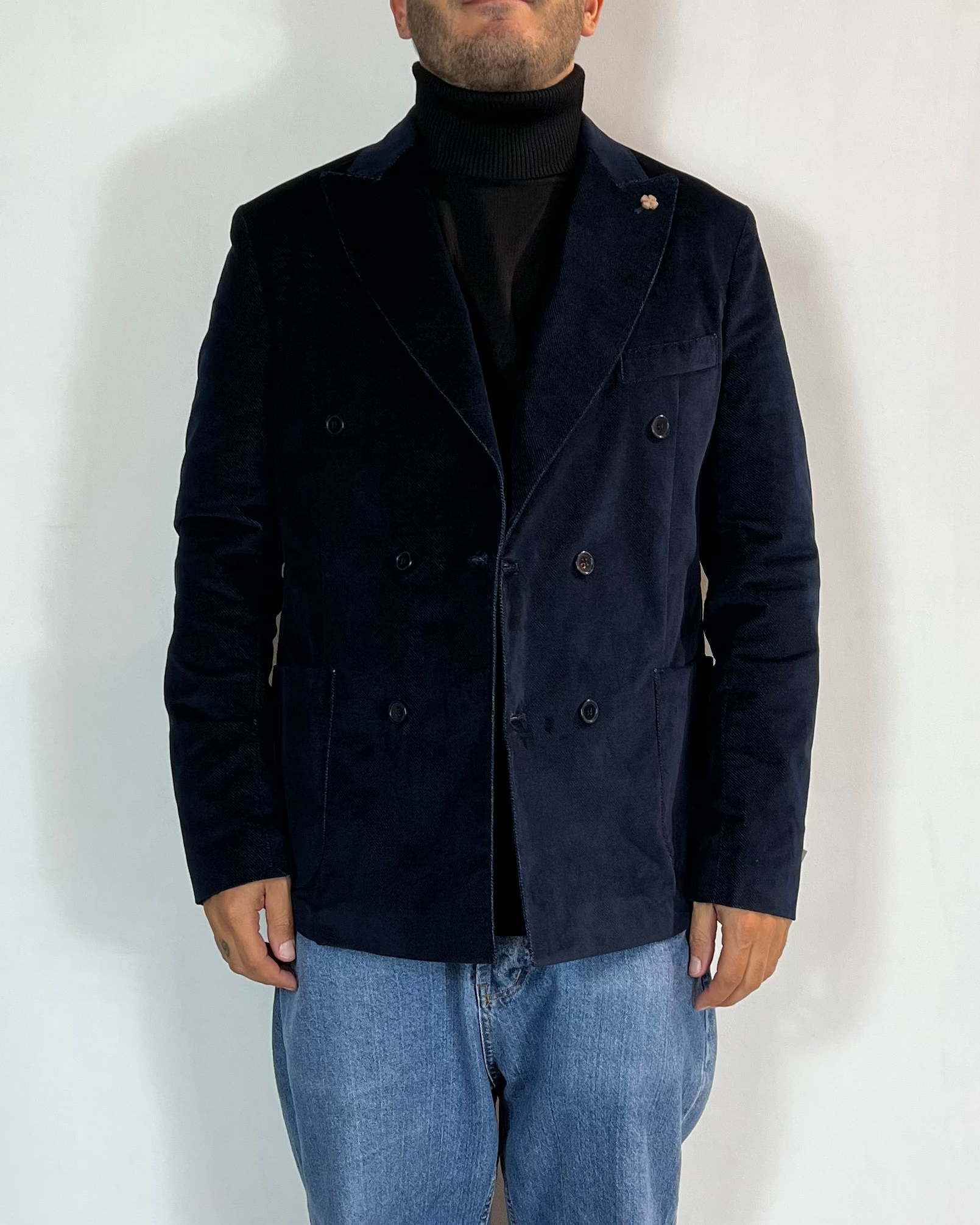 Giacca Doppiopetto Capri Over-D