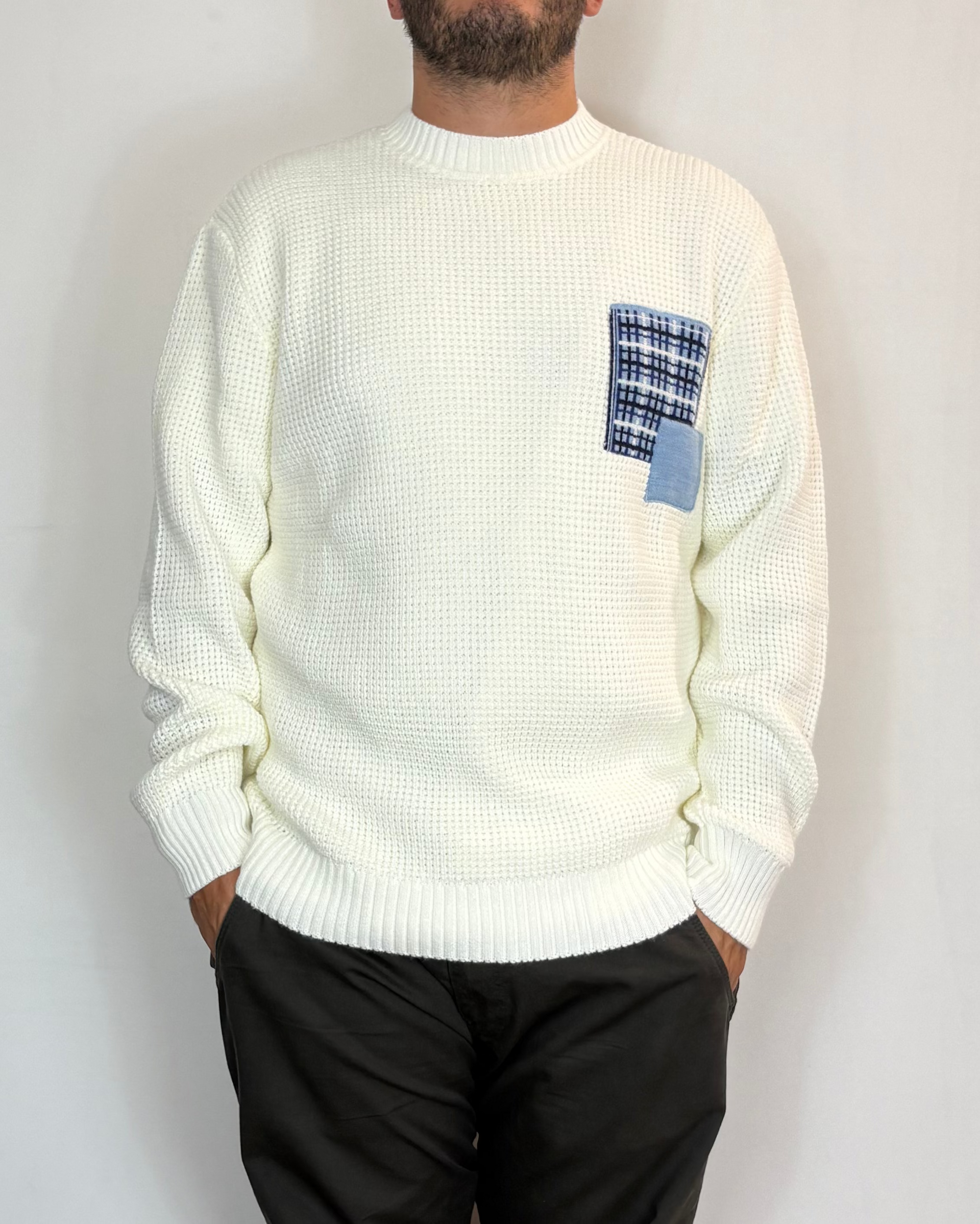 Maglia Patch Bianco Telamira