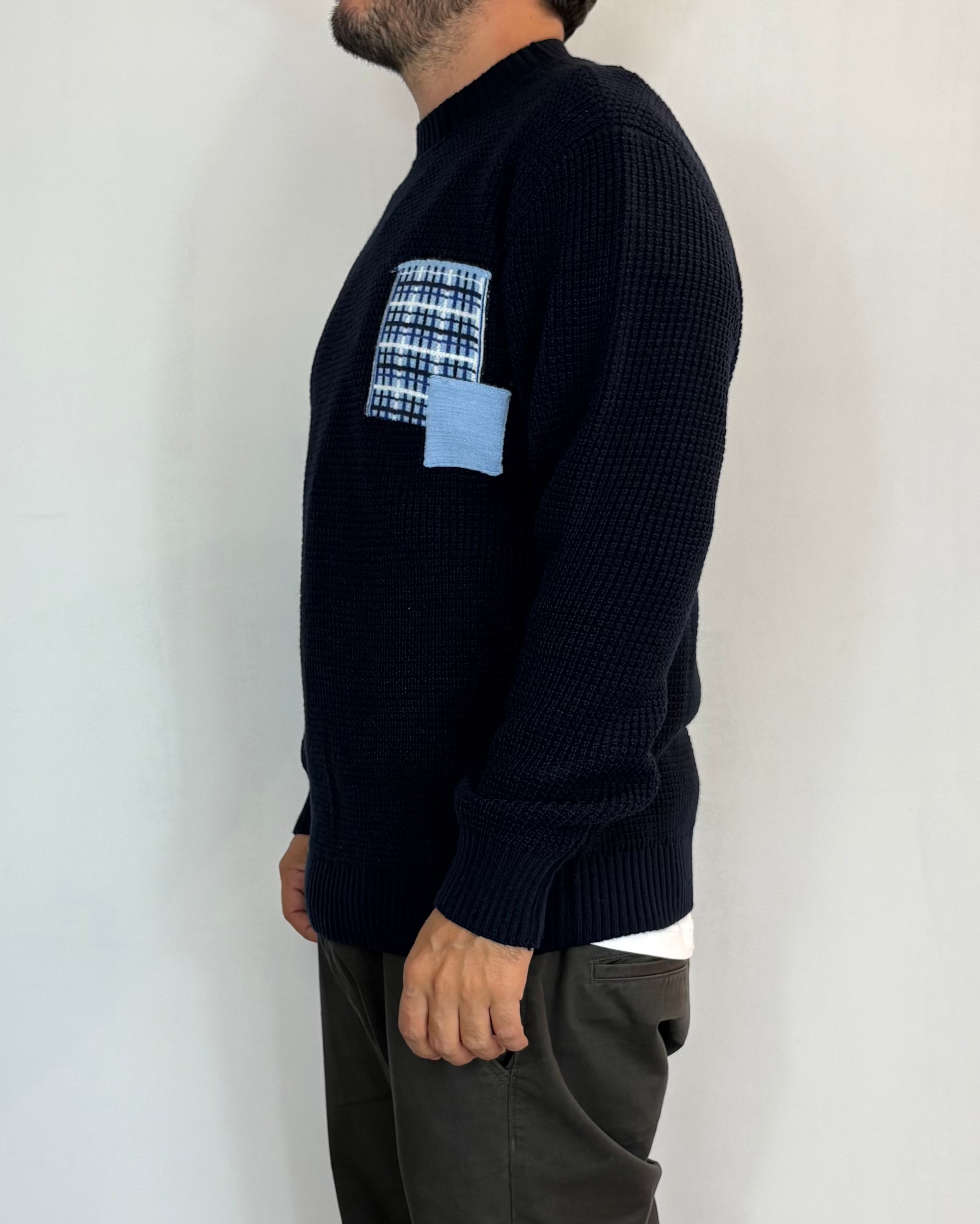 Maglia Patch Blu Telamira