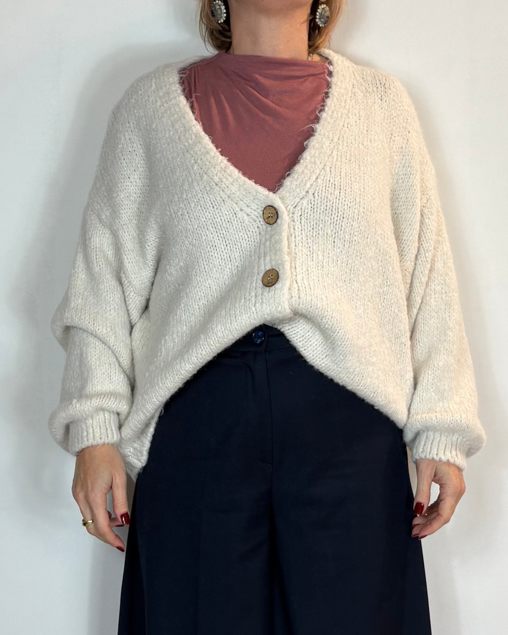 Cardigan Smile Panna Moove