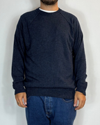 Maglia Misto Cashmere Blu Maurice Abot