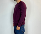 Maglia Misto Cashmere Bordeaux Maurice Abot