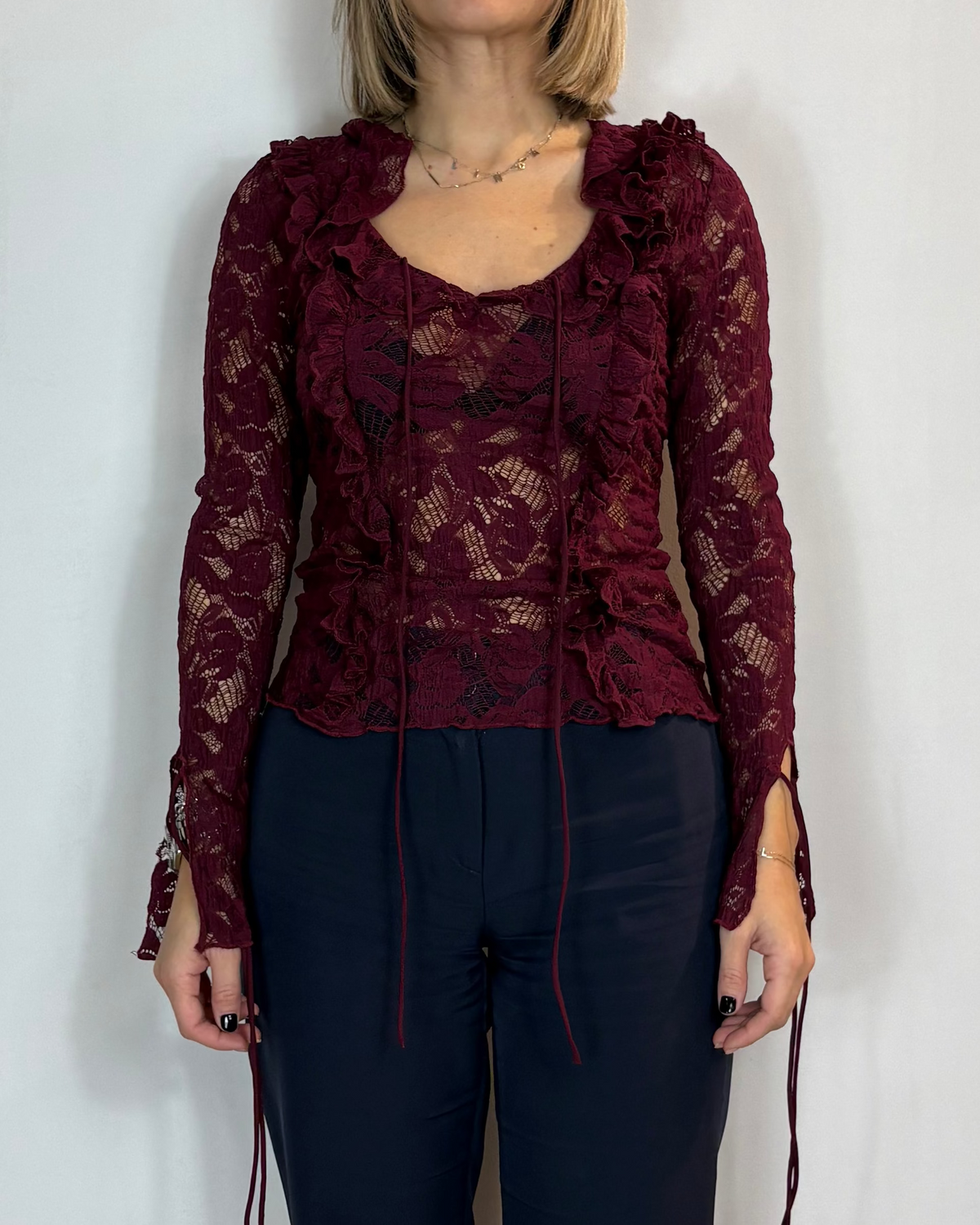 Maglia Pizzo Rouche Civico Uno