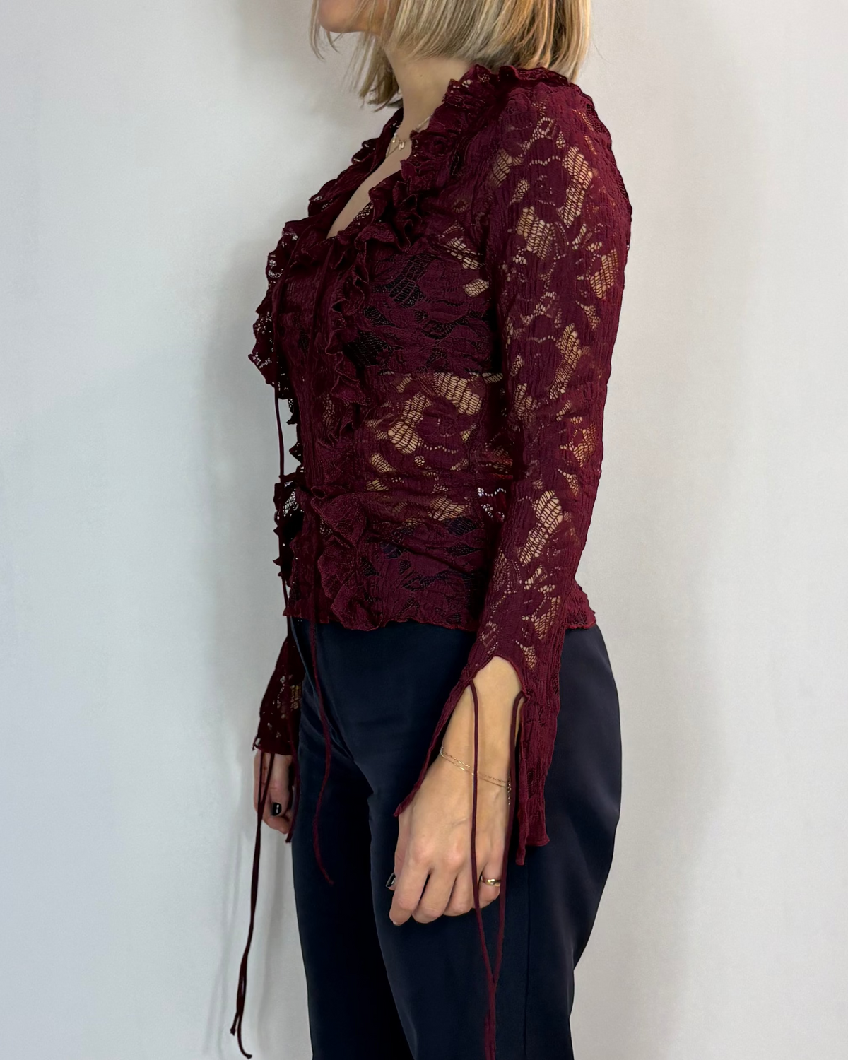 Maglia Pizzo Rouche Civico Uno