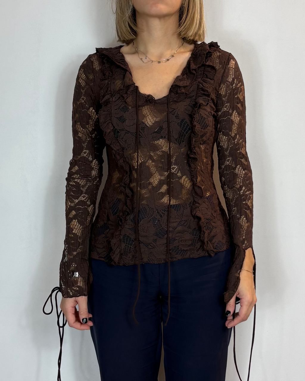 Maglia Pizzo Rouche Civico Uno