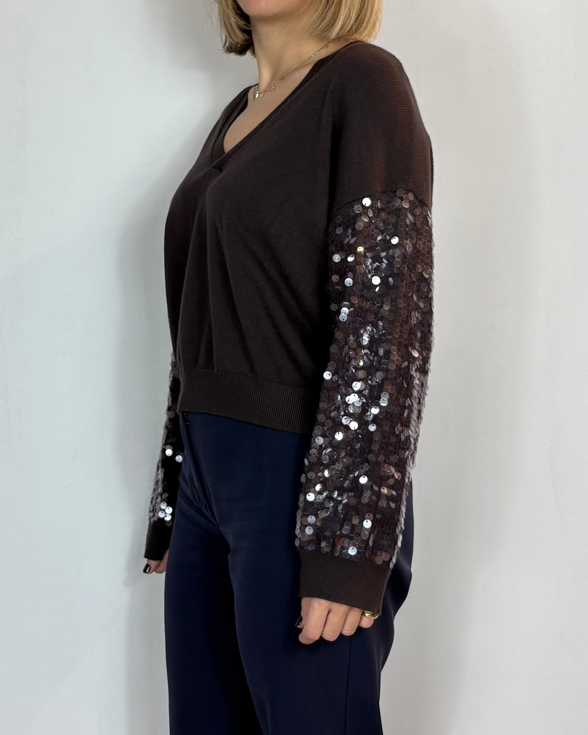 Maglia Pailettes Met