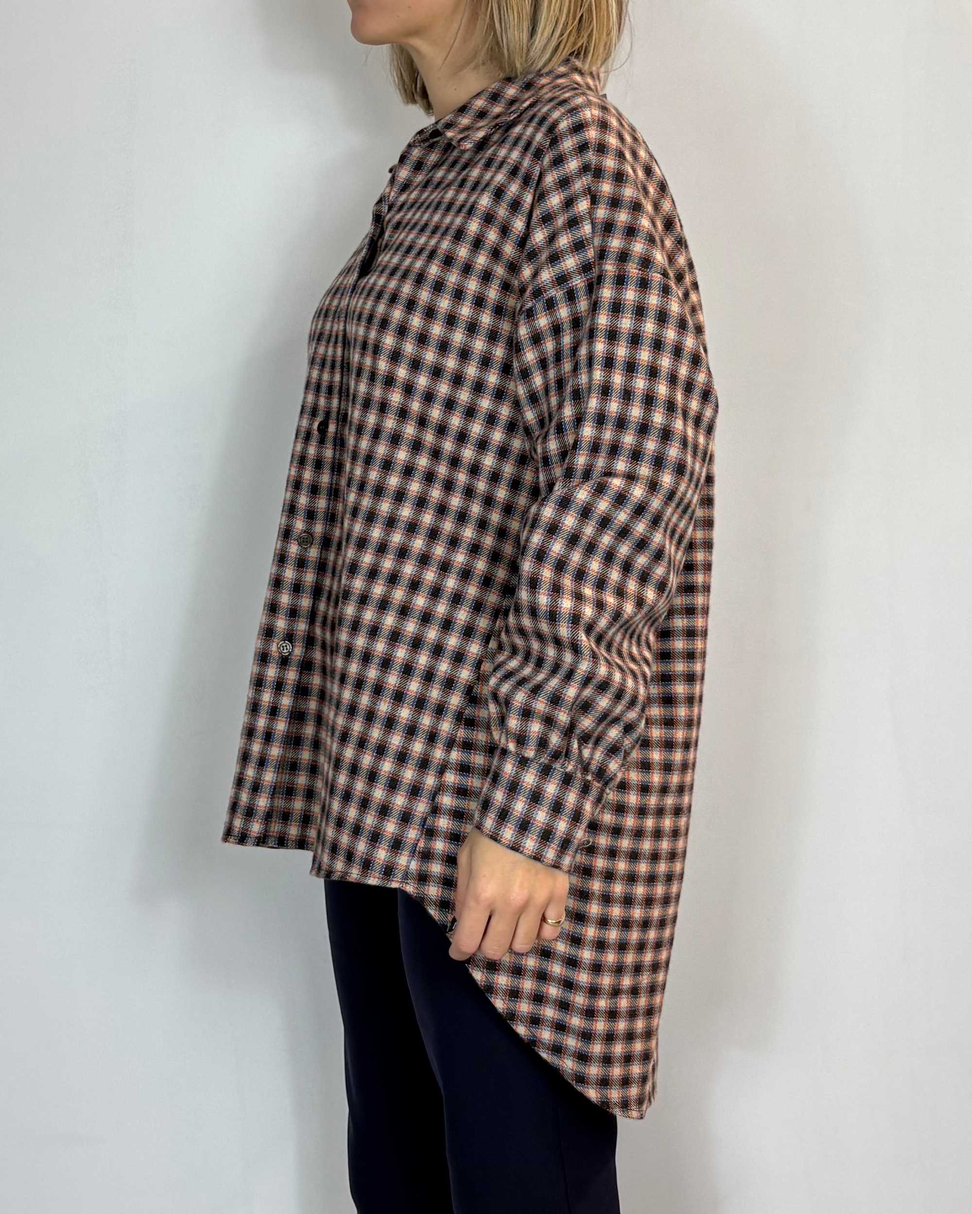 Camicia Flanella Marrone Moove