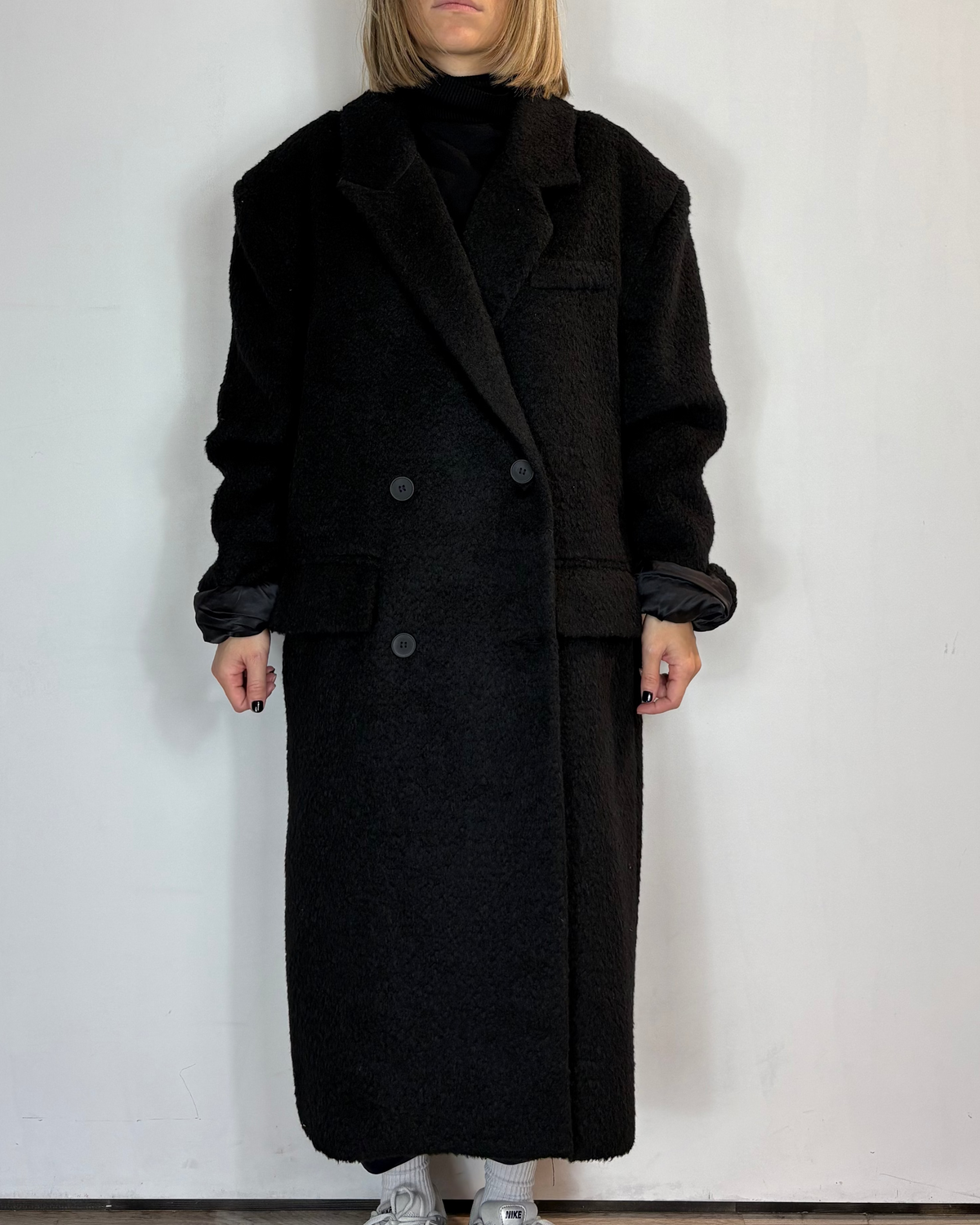 Cappotto Doppiopetto Oversize Lumina