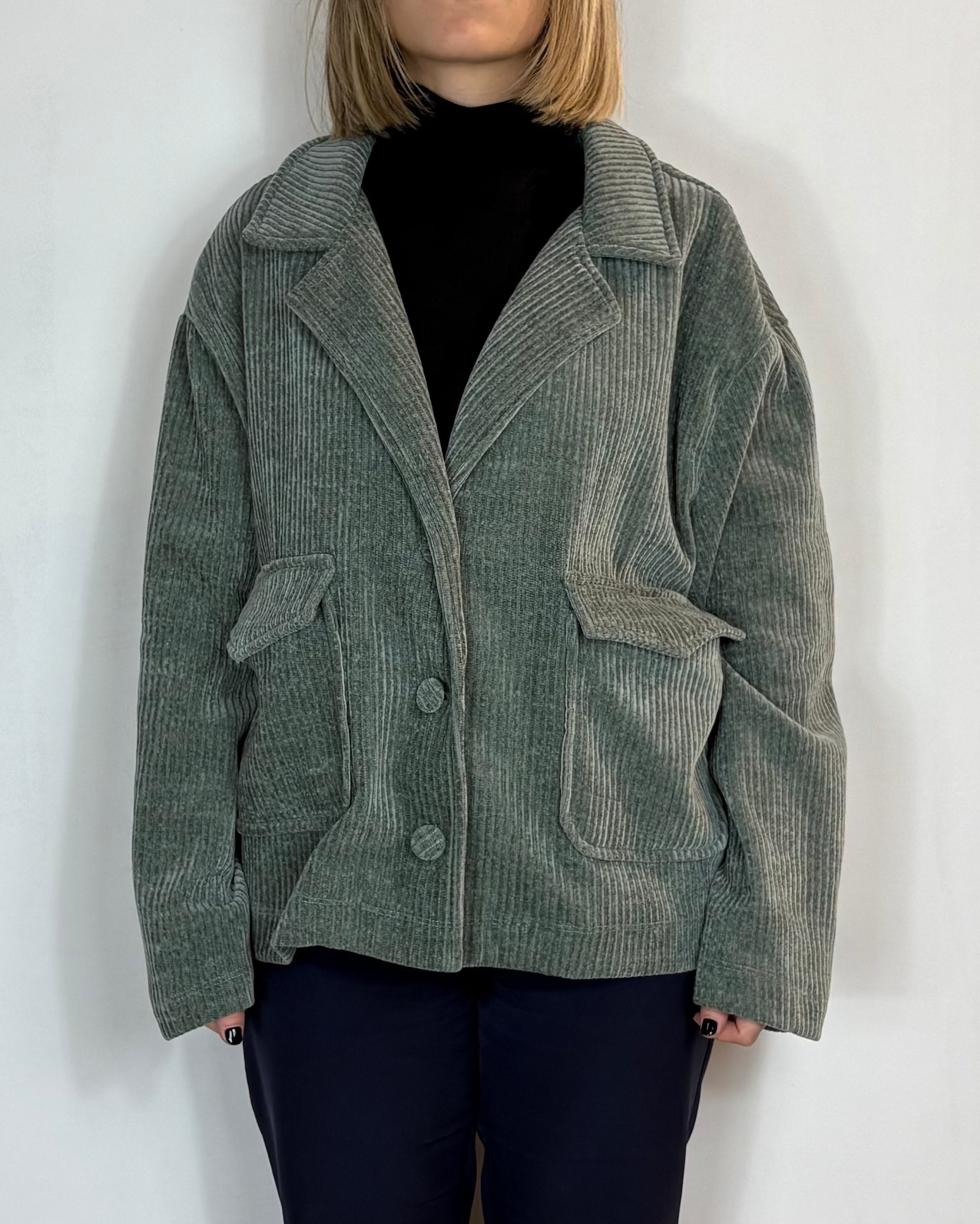 Giacca Velluto Over-D Woman