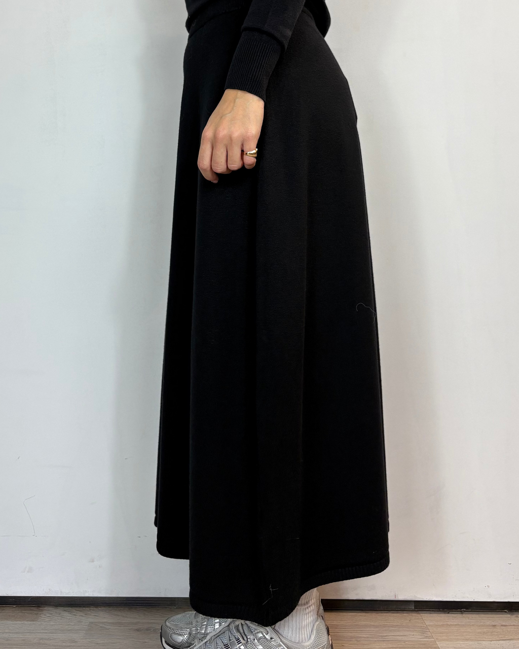 Gonna Viscosa Nera Moove