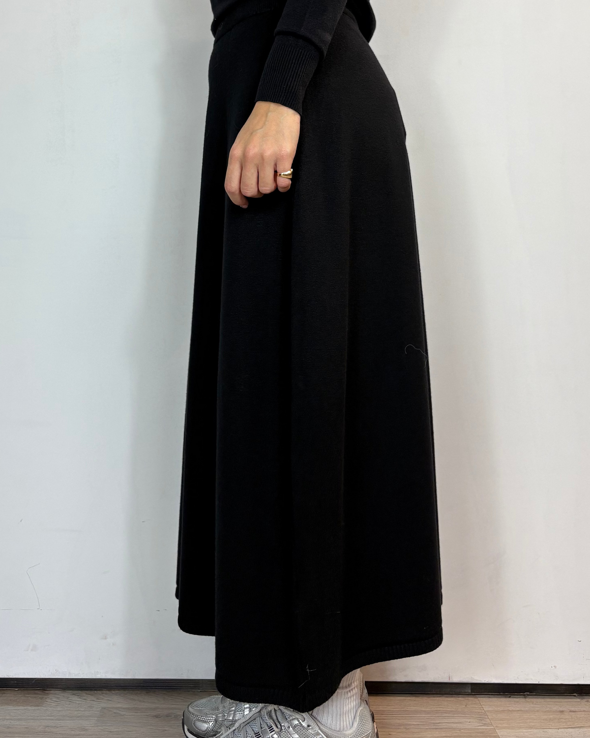 Gonna Viscosa Nera Moove