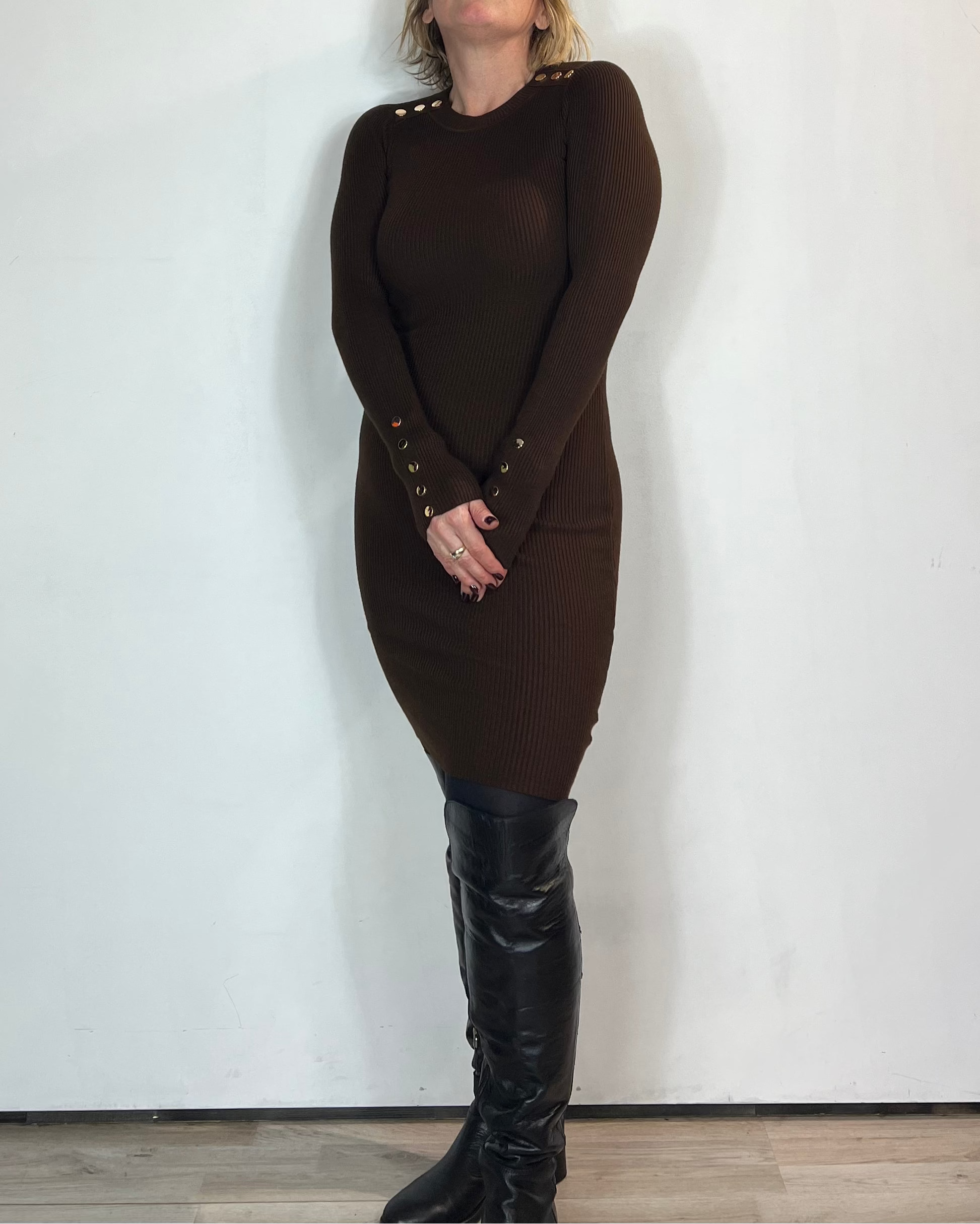 Vestito Costina Bottoni Moove