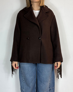 Cappotto Frange Saiph