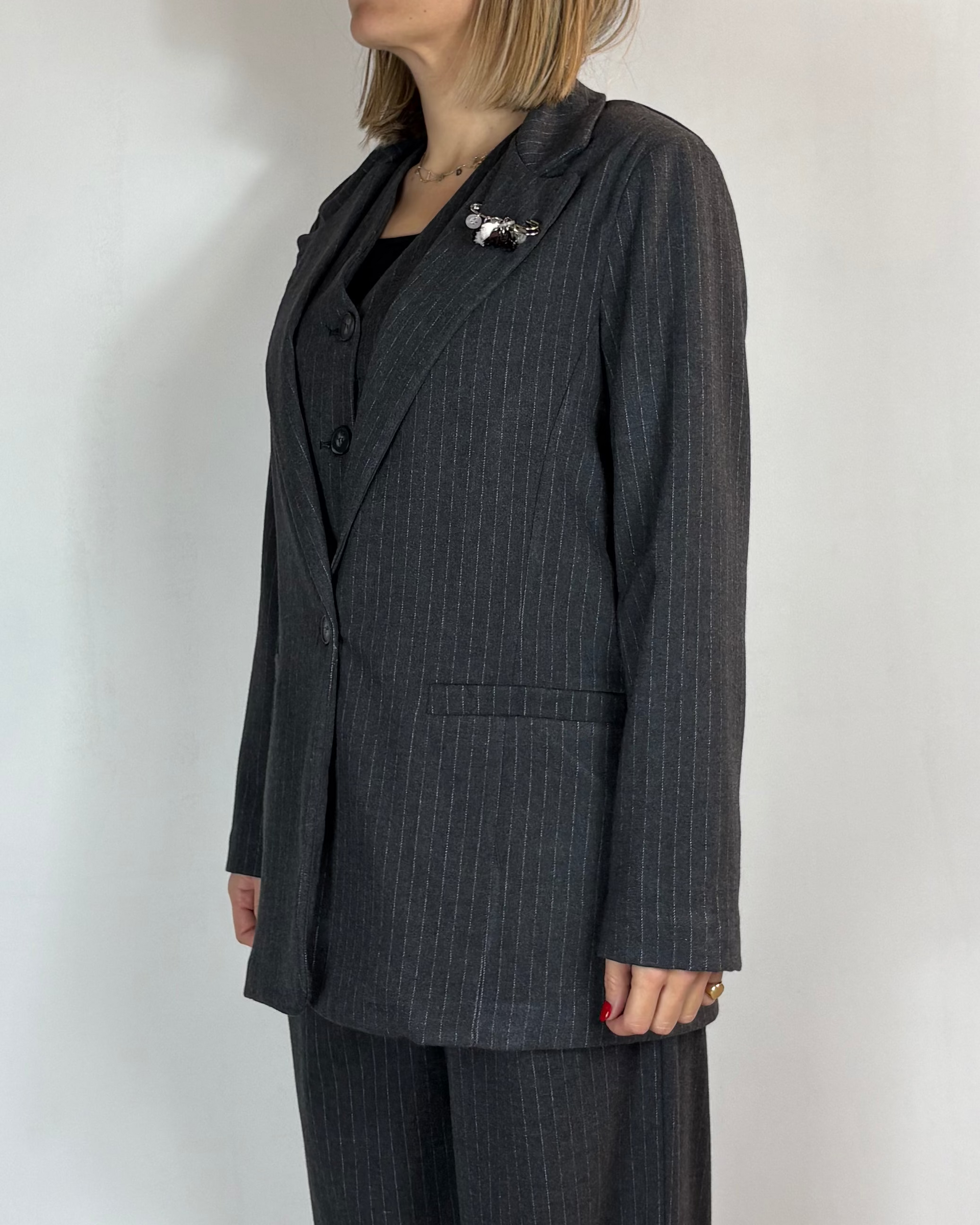 Giacca Gessato Saiph