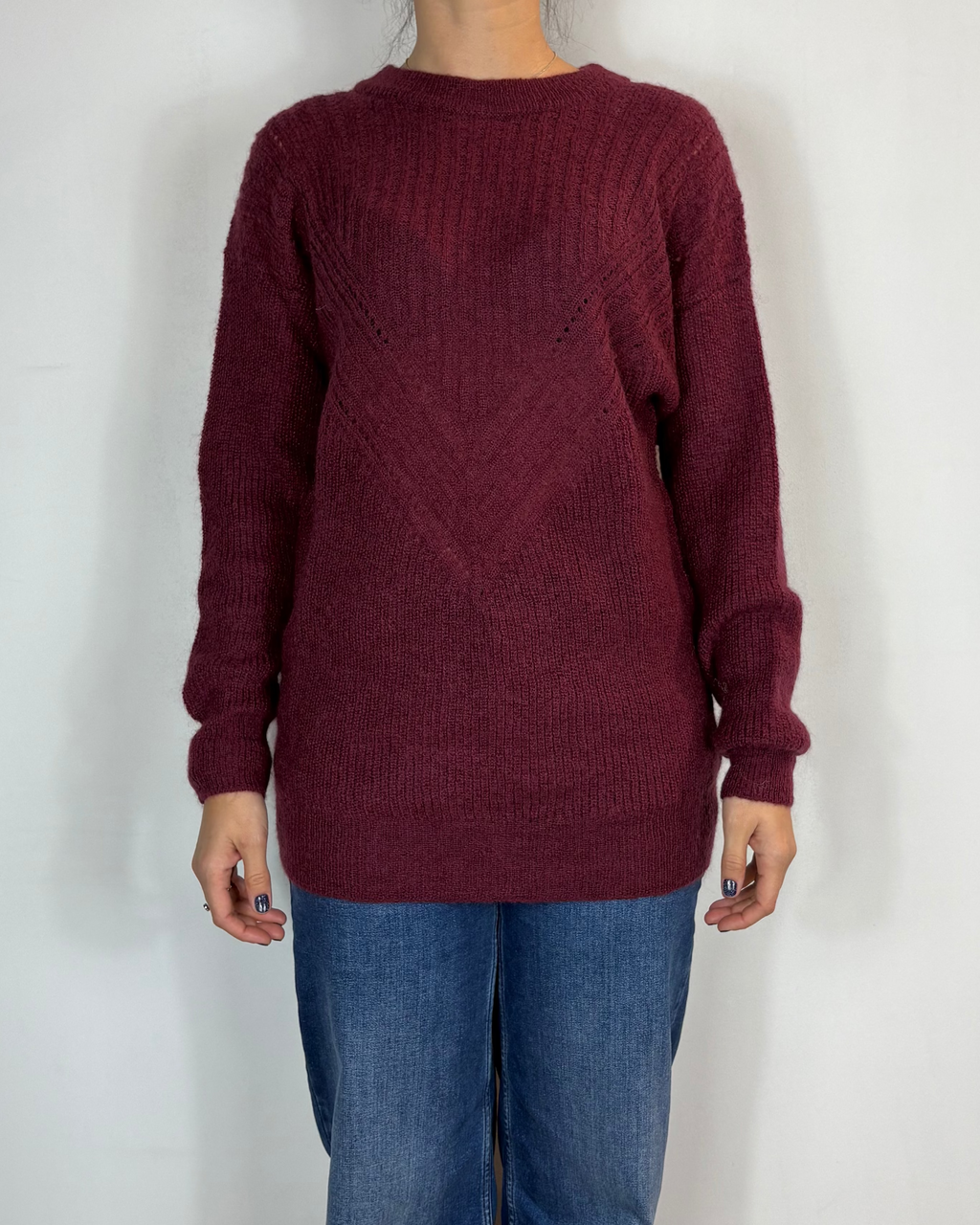 Maglia Lana Bordeaux Moove