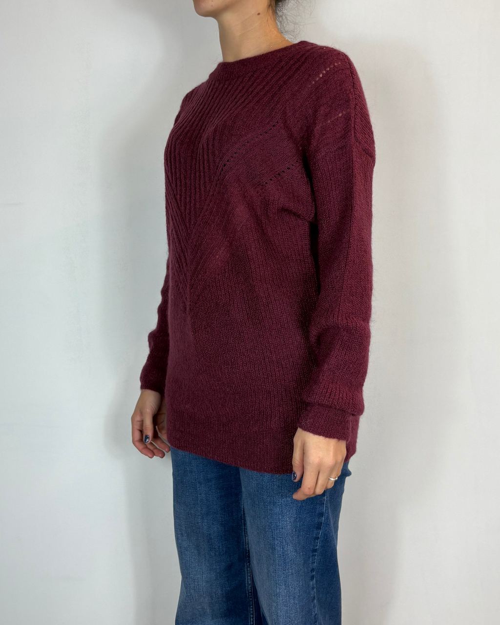 Maglia Lana Bordeaux Moove