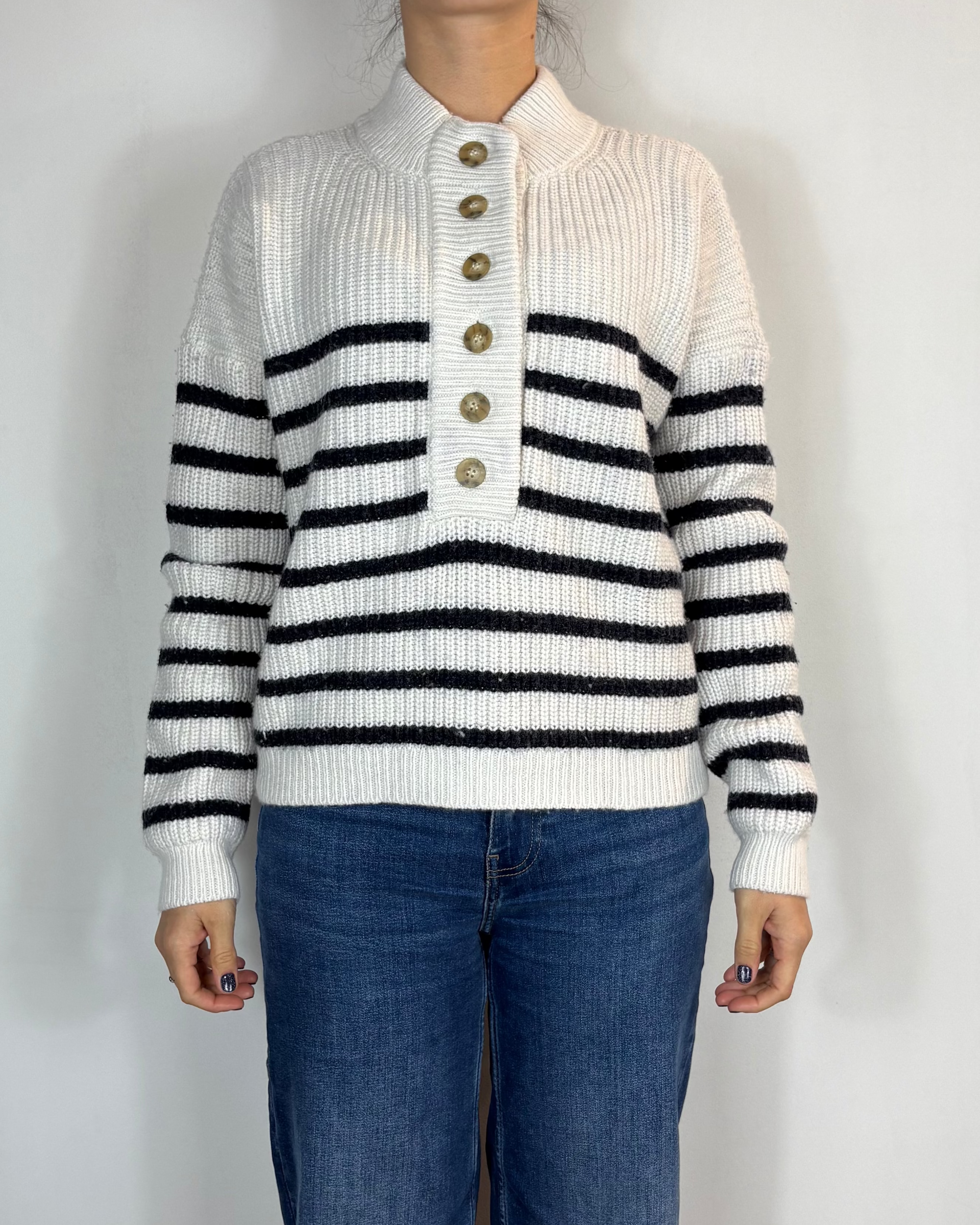 Maglia Cropped Bottoni Moove