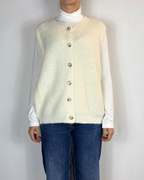 Gilet Bottoni Deep Pink