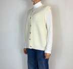 Gilet Bottoni Deep Pink