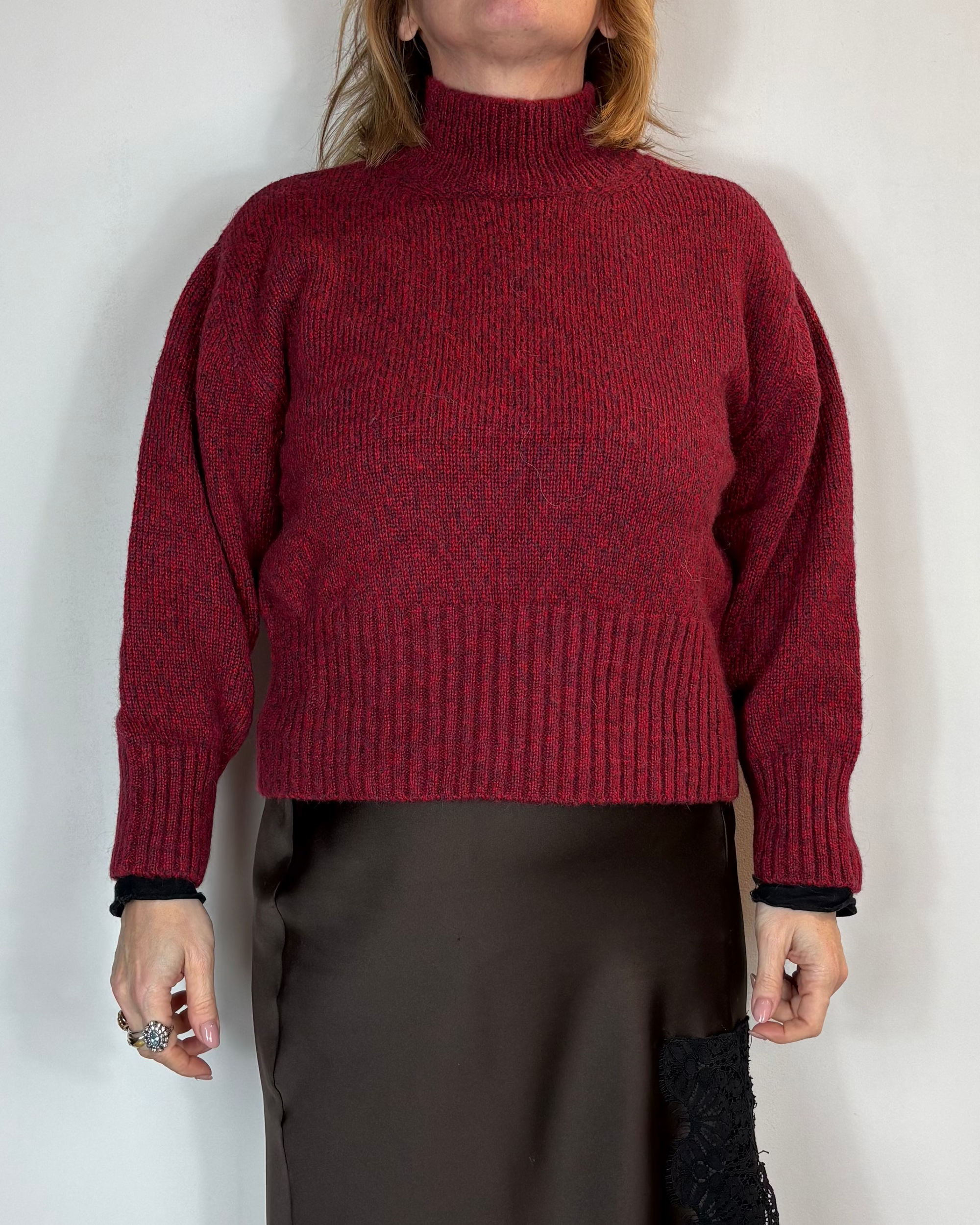 Maglia Cropped Rossa