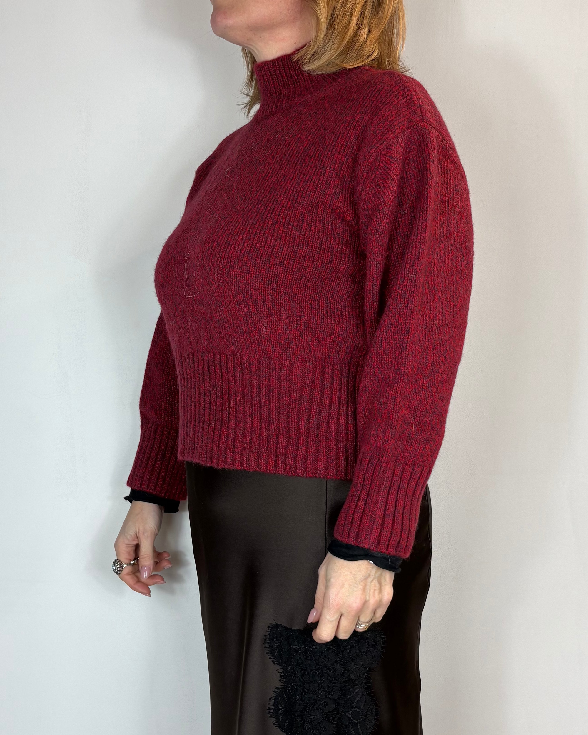 Maglia Cropped Rossa