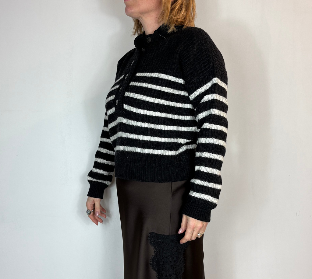 Maglia Cropped Bottoni Moove