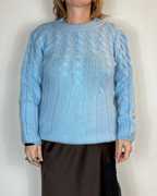 Maglia Celeste Treccia Moove