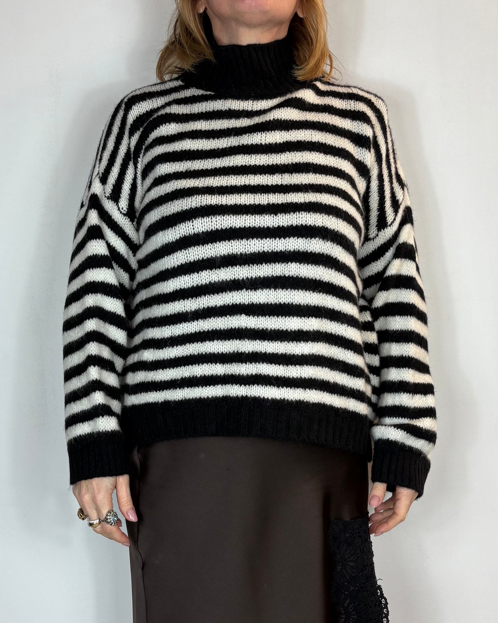 Maglia Lupetto Riga Moove