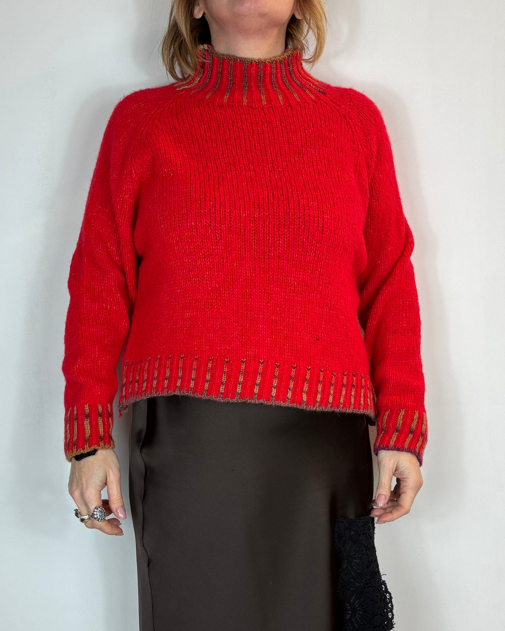 Maglia Misto Lana Rossa Moove