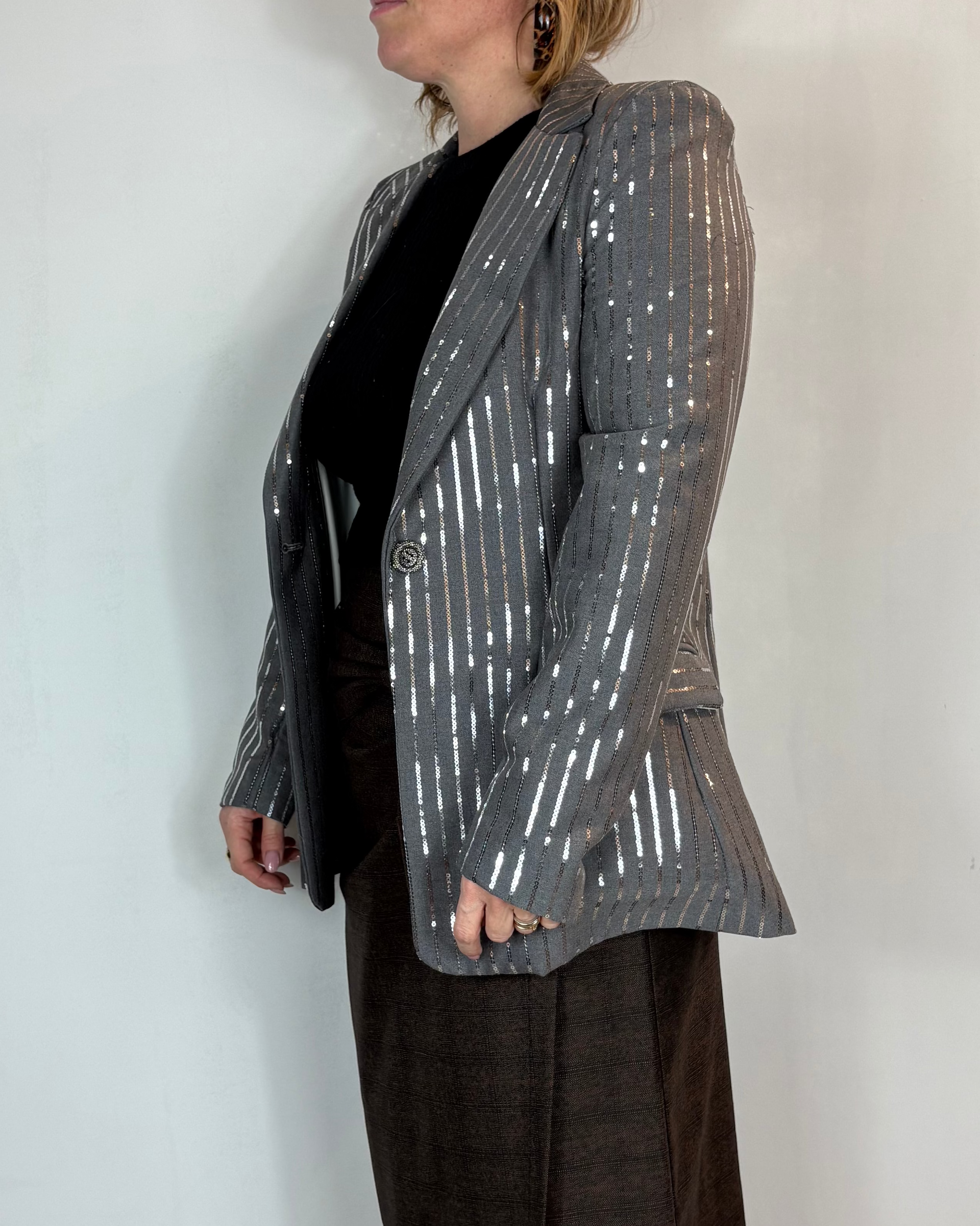 Giacca Pailettes Tensione In