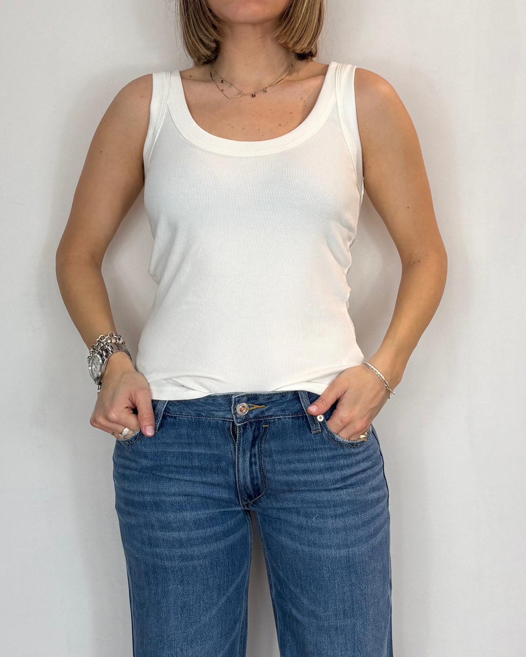 Canottiera Basic Costina Gianni Lupo Woman