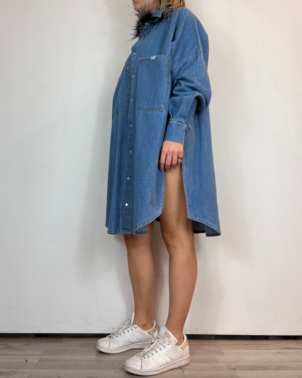 Abito Camicia Denim Over-D Woman