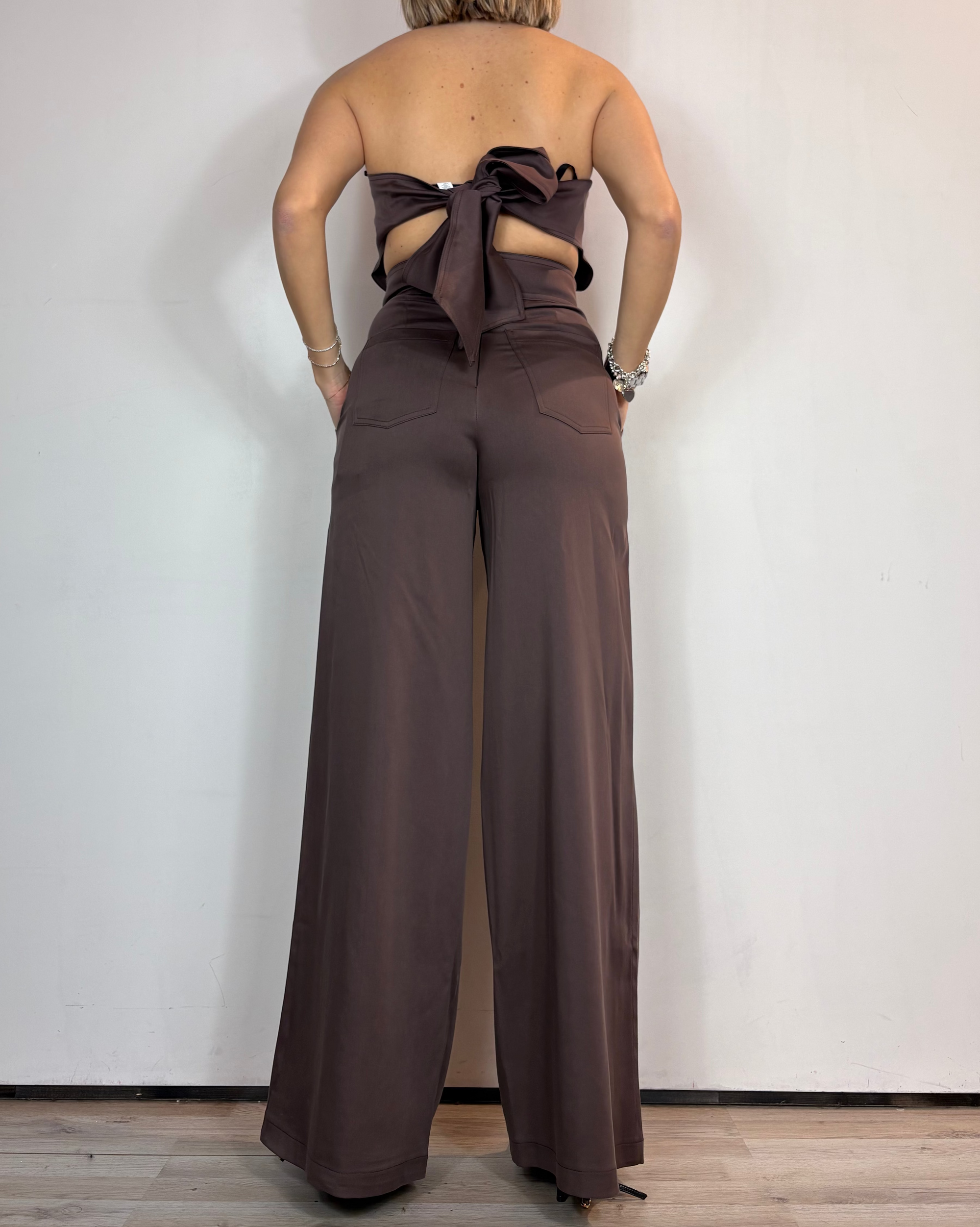 Tuta Fiocco Cocoa Over-D Woman