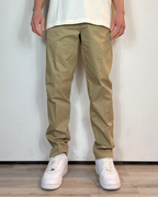 Pantalone Chino Tessuto Tecnico Khaki Telamira