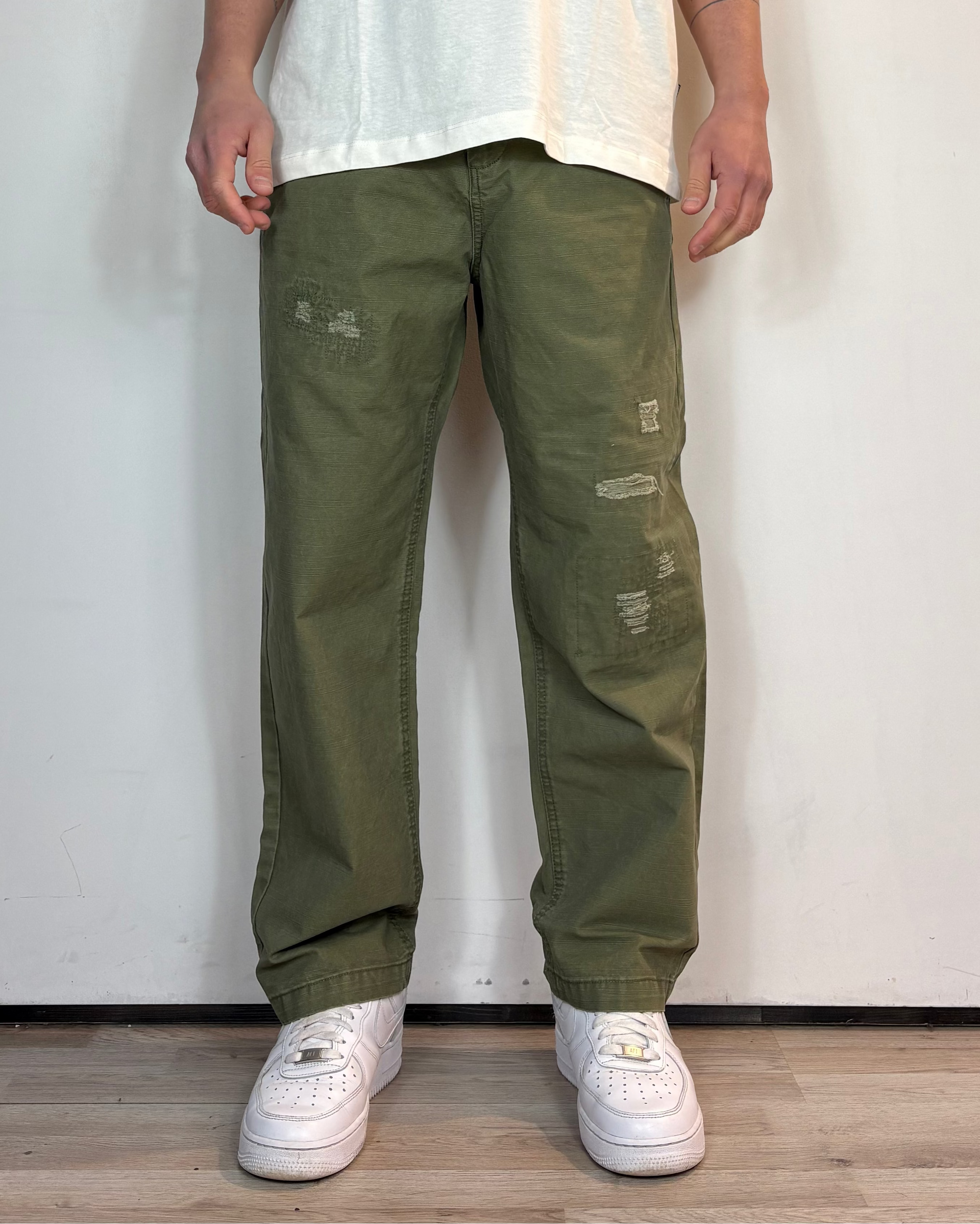 Pantalone Over Strappi Telamira