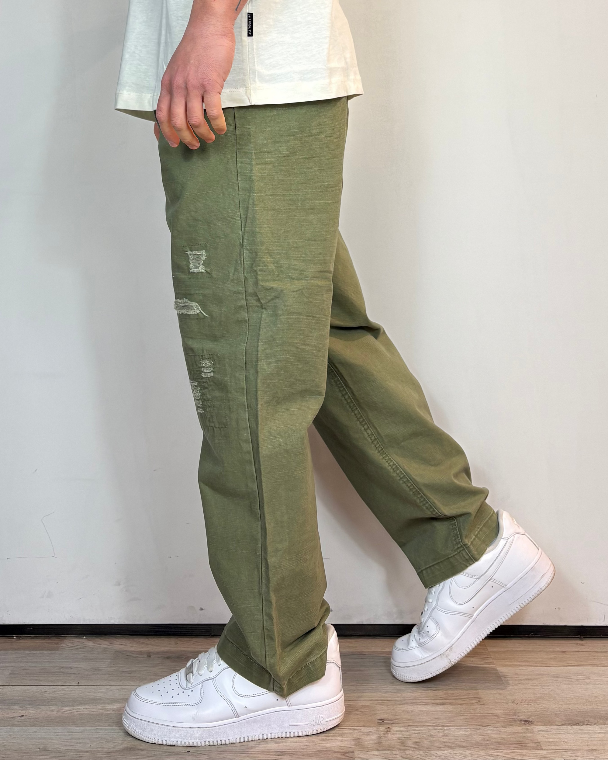 Pantalone Over Strappi Telamira