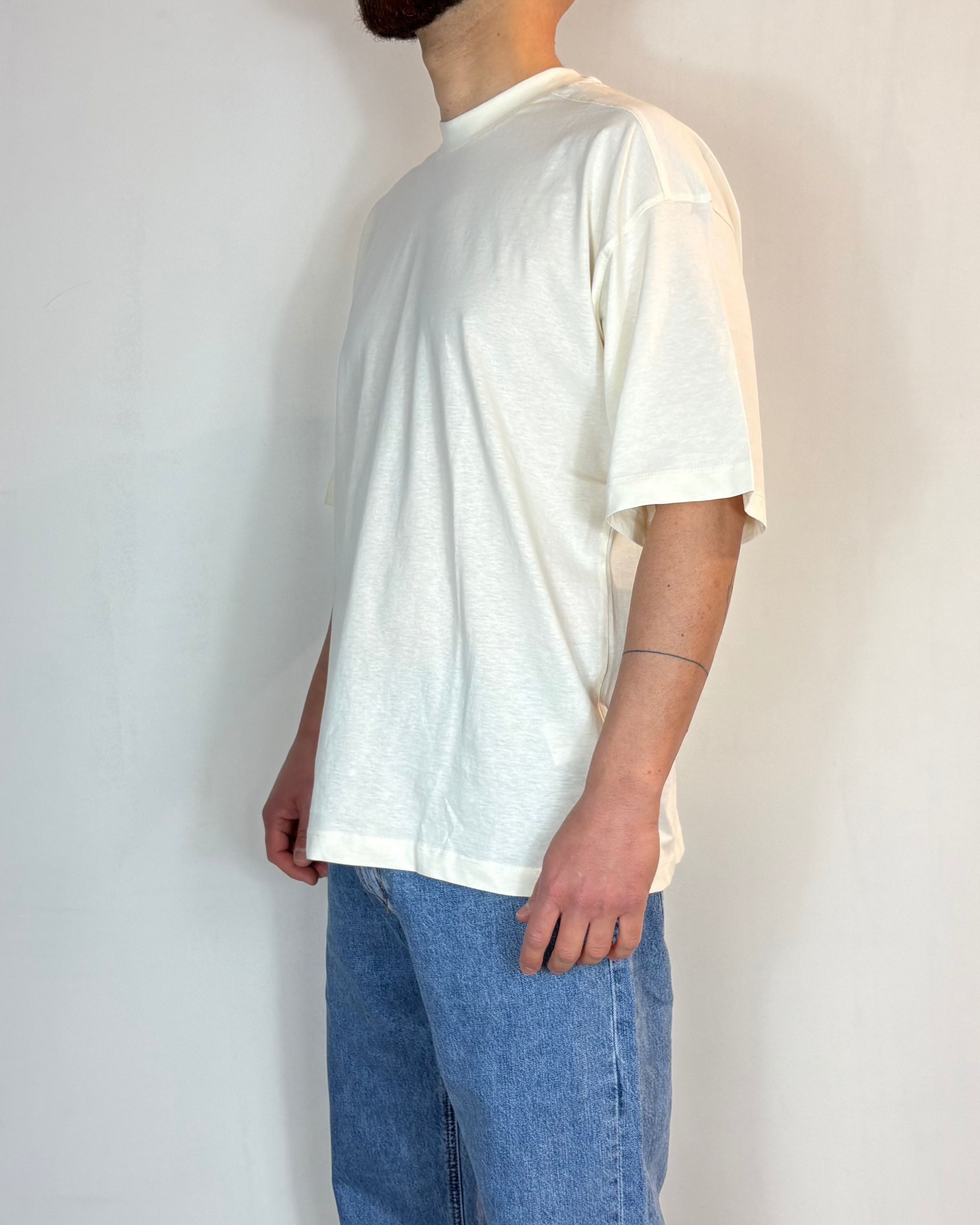 T-shirt Over Panna Over-D